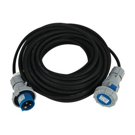 PROLUNGA INDUSTRIALE BLU ELECTRALINE  2P+T 16A IP67 n°XMMQ 3X25 MT 20