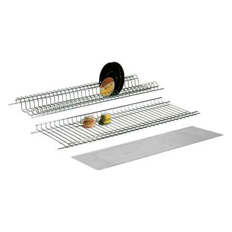 SCOLAPIATTI CROMATO IN KIT 76 cm
