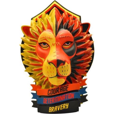 Figurine en résine Blason gryffindor 21 cm figurine de collection harry potter. (1/2)