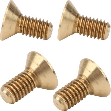 50 Stück Flachsechskantschrauben mit Senkkopf aus Kupfer, Befestigungselemente, Industriebedarf M4M4x9 (1/5)