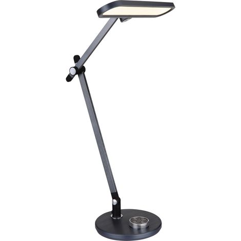 Globo - lámpara de mesa - Berletta - gris - aluminio - lámpara de (1/5)