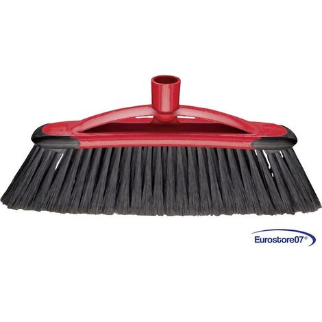 VILEDA SCOPA DOMESTICA 2 in 1  CON 2 SETOLE DIVERSE -- 6  PEZZI