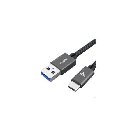 Cavo USB-C [USB 3.0, 1 m], cavo USB Type C, cavo di ricarica USB-C in nylon