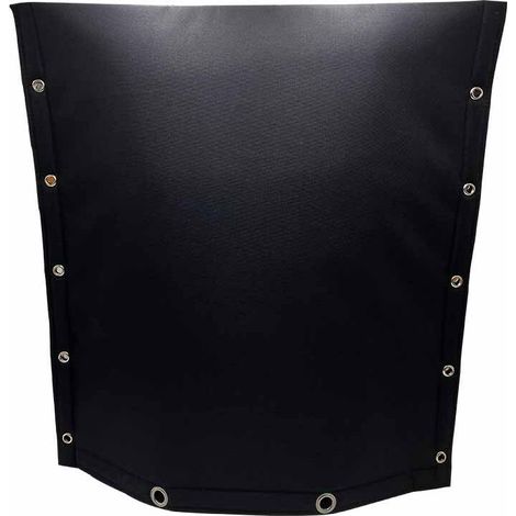 43x52 cm,noir,Tuyau D'Isolation En Plein Air Insulation Wrap Chaussettes Pour L'Hiver Snowbib Robinet Anti-Refoulement Couverture Robinet Isolation Pour L'Extérieur À L'Extérieur Du Robinet (1/5)