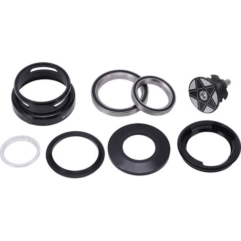 Casque vélo montagne double roulement étanche haute performance robuste couvercle supérieur avec roulements pour cadre 49.7mm (1/5)