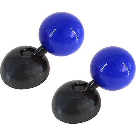 Couvercle de bouton-poussoir à bascule bleu pour démarrage de voiture (1/5)