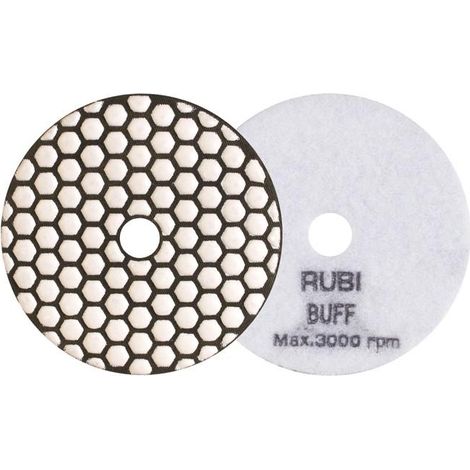 RUBI 62977 Disco Flexible Diamantado Para Abrillantar100 mm Buff BL - ref: 62977