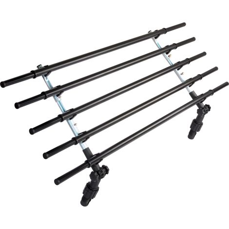 dobar 62200 Walky Barrier griglia divisoria Pieghevole per Bagagliaio, per Cani, Adattabile a Qualsiasi Auto, 28–36 x 82–141 cm, Colore Nero (1/5)