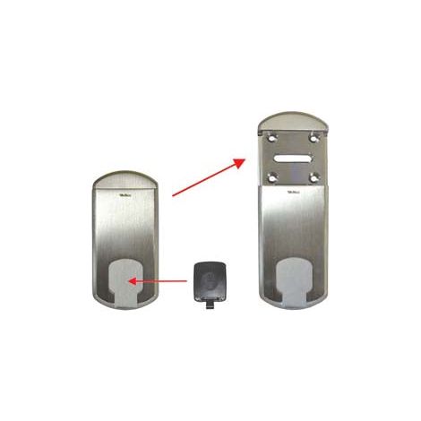 DEFENDER MAGNETICO PER SERRATURE 'MG 220' ottone cromo satinato