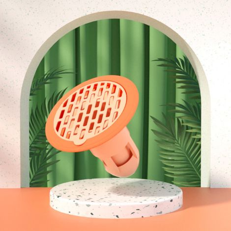 Couvercle Anti-Odeur Pour Evier - Filtre Cheveux En Silicone Avec Ventouses - Pour Baignoire Douche Lavabo - 7,8 x 7,8 x 3,5 cm (1/2)