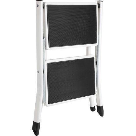 Escabeau antidérapant Little Giant 2 marches pliable avec plateau à outils, tabouret de sécurité pliant (1/5)