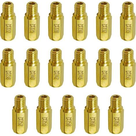 Vergaser-Hauptdüse für Keihin Nibbi FCR FCR-MX PE PJ PWK PWM 99101-357 (122 - 165) (1/5)