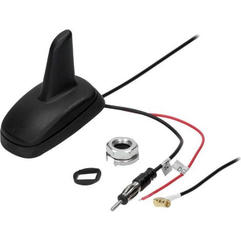 Antenne Aileron de requin AM FM GPS DIN SMB-B 12VDC RG174