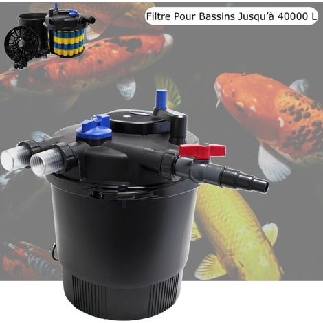 Filtre Bassins De Jardin Sous Pression, UV 36W, Jusqu'à 40000 Litres (1/5)