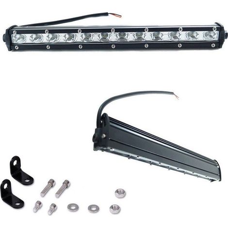 TRADE SHOP - 1x36w Led Luce Faro Lampada Da Lavoro Faretto Auto Barca Camion Klw Suv 12v 24v -