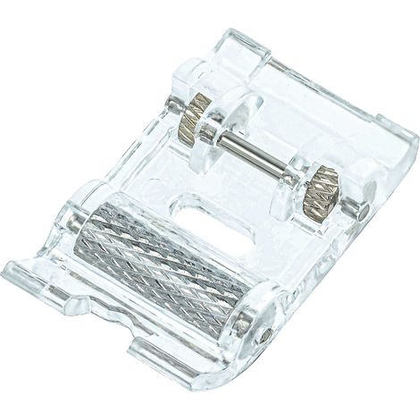 vhbw Prensatelas de rodillo compatible con Janome 6260QC, 6125QC, 6019QC, Easy Jeans, 6021, DE5124, Jem Gold, serie Indigo, DE024 máquina de coser