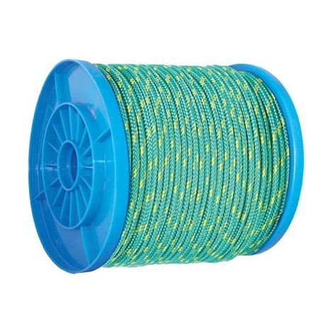 Seil Strend Pro MDB200, 10 mm, PP, gelb-grün, Tragf. 750 kg, L-200 m