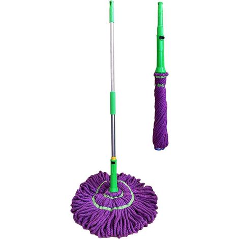 Mocio strizzante - Mocio telescopico per pavimenti - Strumento (1/5)