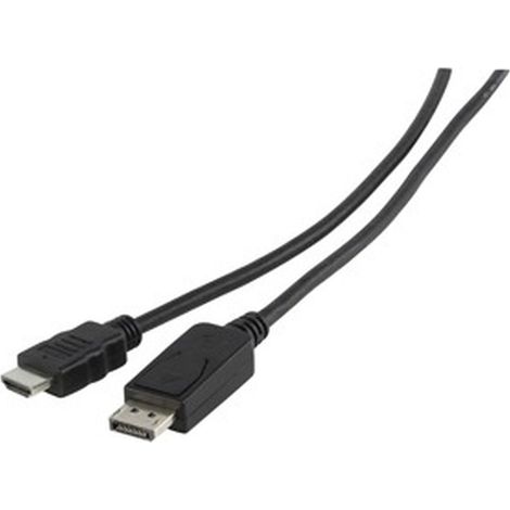 Câble DisplayPort mâle / HDMI mâle - 3m Noir