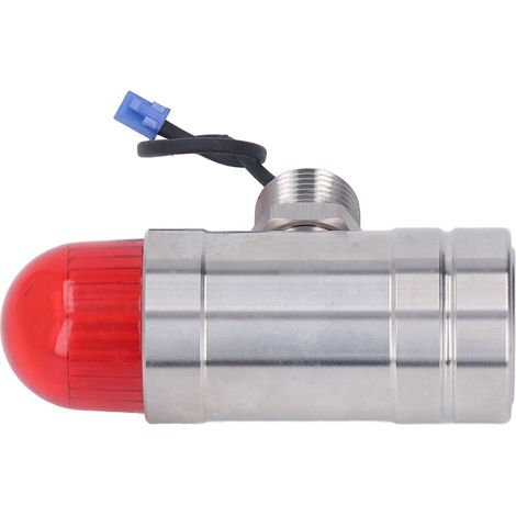 Lampe d'alarme sonore et lumineuse à filetage G1/2, en acier inoxydable étanche, antidéflagrante, pour usage industriel, 24 V CC (1/5)
