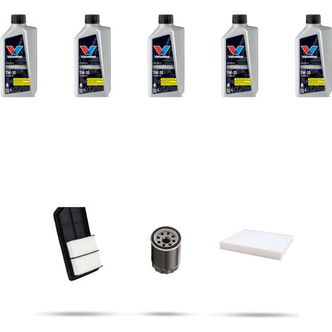 Kit tagliando 3 FILTRI e 5L OLIO compatibile con Mitsubishi Outlander III 2.4 Hybrid 165kw dal 2019 (1/5)