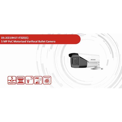 DS-2CE19H1T-IT3ZE(2.7-13.5mm) - BULLET OTTICA VARIFOCALE D-WDR POC 5MP