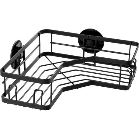 étagère en fil de fer noir (1/4)