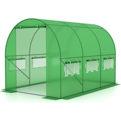 Tunnel de jardin AUREA 2x3,5m (1/5)