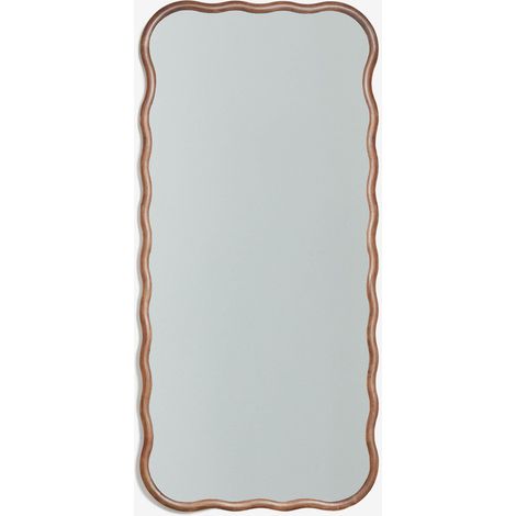Espejo de pared en madera de roble Aldreu SKLUM 95 x 200 cm (1/5)