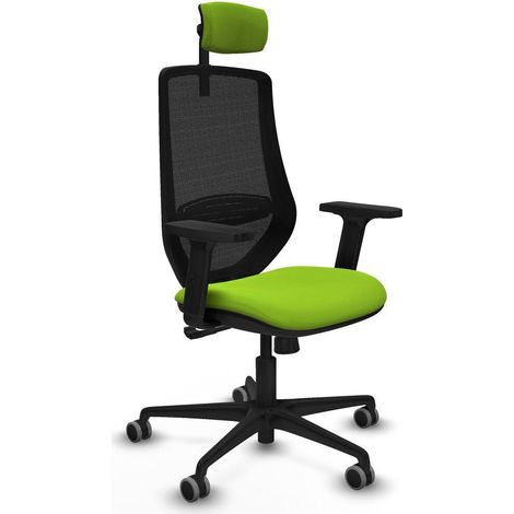 piqueras-y-crespo Silla de oficina Mardos pistacho 2D brazos