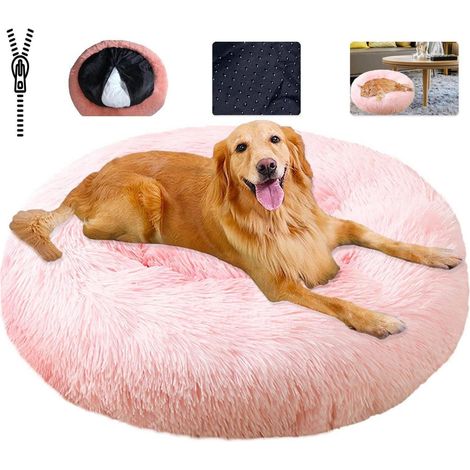 Lit douillet pour animaux de compagnie, coussin pour chien lavable – Canapé confortable pour chiens et chats