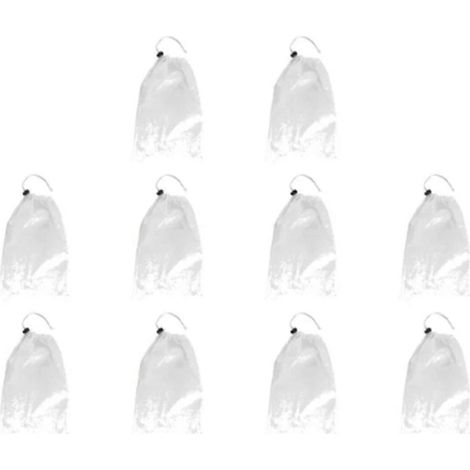 10 sacs d'aspiration pour aspirateur de piscine, sac pour nettoyer les feuilles