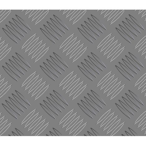 STORMGUARD 18AM034 Piastra Checker, in Alluminio, 500 X 250 X 2mm, Set di 2 Pezzi (1/5)