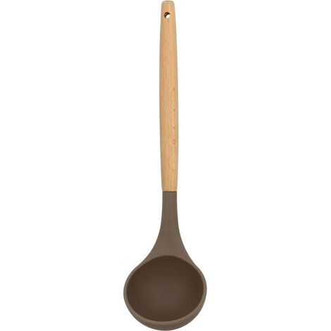 Louche en silicone et manche en bois, ELIOTT (1/3)