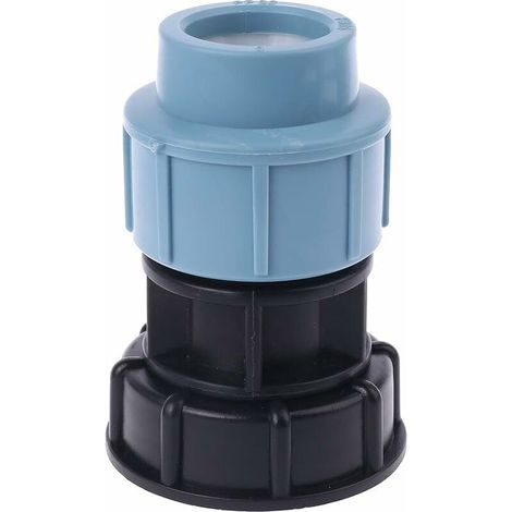 1 pcs Adaptateur de réservoir IBC S60X6 à raccord de Tuyau Droit 32mm Accessoires raccord de Tuyau d'eau de Jardin connecteur d'outil (1/5)