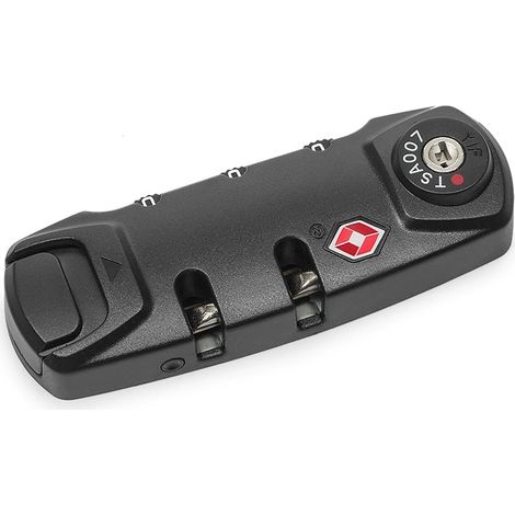 Lntyq Nombre à 3 chiffres Combinaison cadenas TSA Serrure Valise Bagage Sac de voyage Code sécurisé Serrures à combinaison Remplacement