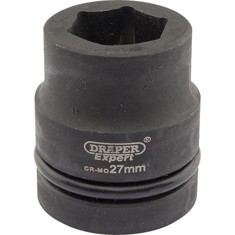 Draper 27mm Hi-Torq® Metric Impact Socket with 1-Inch Square Drive (Model 05108)