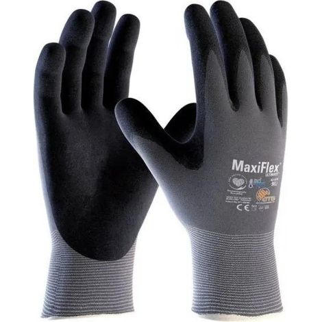 Atg Maxiflex Ultimate Arbeitshandschuhe dunkelgrau navyblau