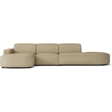 Selsey Sallmo - Ecksofa L-Form, 3-Sitzer, links, Dunkelbeige, 358 cm (1/5)