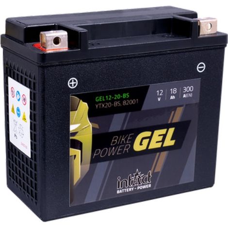 Batterie moto POWER Bike GEL YTX20-BS 12v 18ah 300A (1/4)
