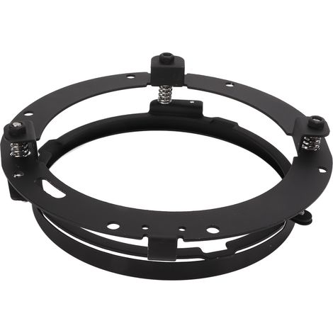 Anneau de fixation rond noir pour phare de moto 7 pouces (1/5)