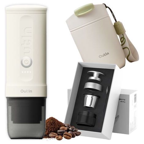 Macchina da caffè outin nano pack perle portatile 0.35 l 20 Bar (1/3)