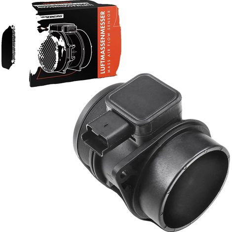 Débitmètre d'air massique, plastique, 5 contacts de connecteur, compatible avec Citroën C4, Citroën C5, Peugeot 407 (1/5)