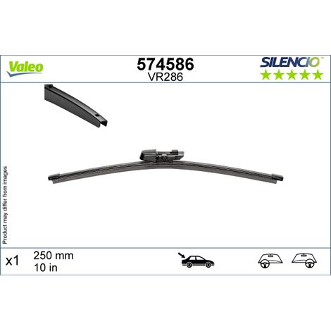 Balai d'essuie-glace Valeo 574586 VW 5H6955427
