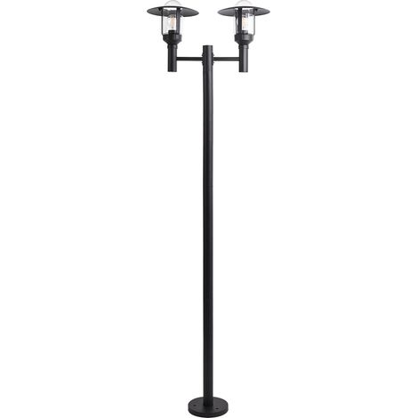 Outdoor Lamp Post TIZU Black