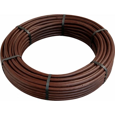 TUBO ALA GOCCIOLANTE Ø 16 - passo cm 30 - rt marrone da mt 100 - LIF