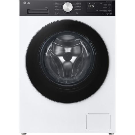 LG F4NX5009TKC Lavatrice Intelligente 9 kg Classe A Bianco/Nero