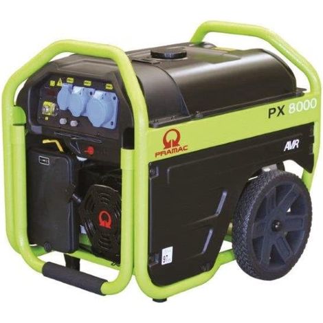 Generatore di corrente 4,8 Kw trifase 2,0 Kw monofase PRAMAC PX8000 400V (1/4)