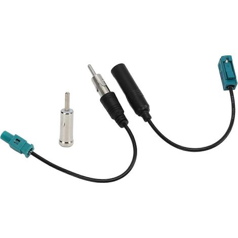 Adaptateur d'antenne universel Fakra Z vers prise DIN pour autoradios et lecteurs CD HD