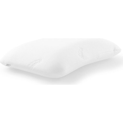 TEMPUR Symphony cuscino in memory foam, cuscino ergonomico di sostegno al collo per chi dorme sulla schiena e sul fianco, sensazione rigido, M (63 x 43 x 12.5 cm) (1/5)